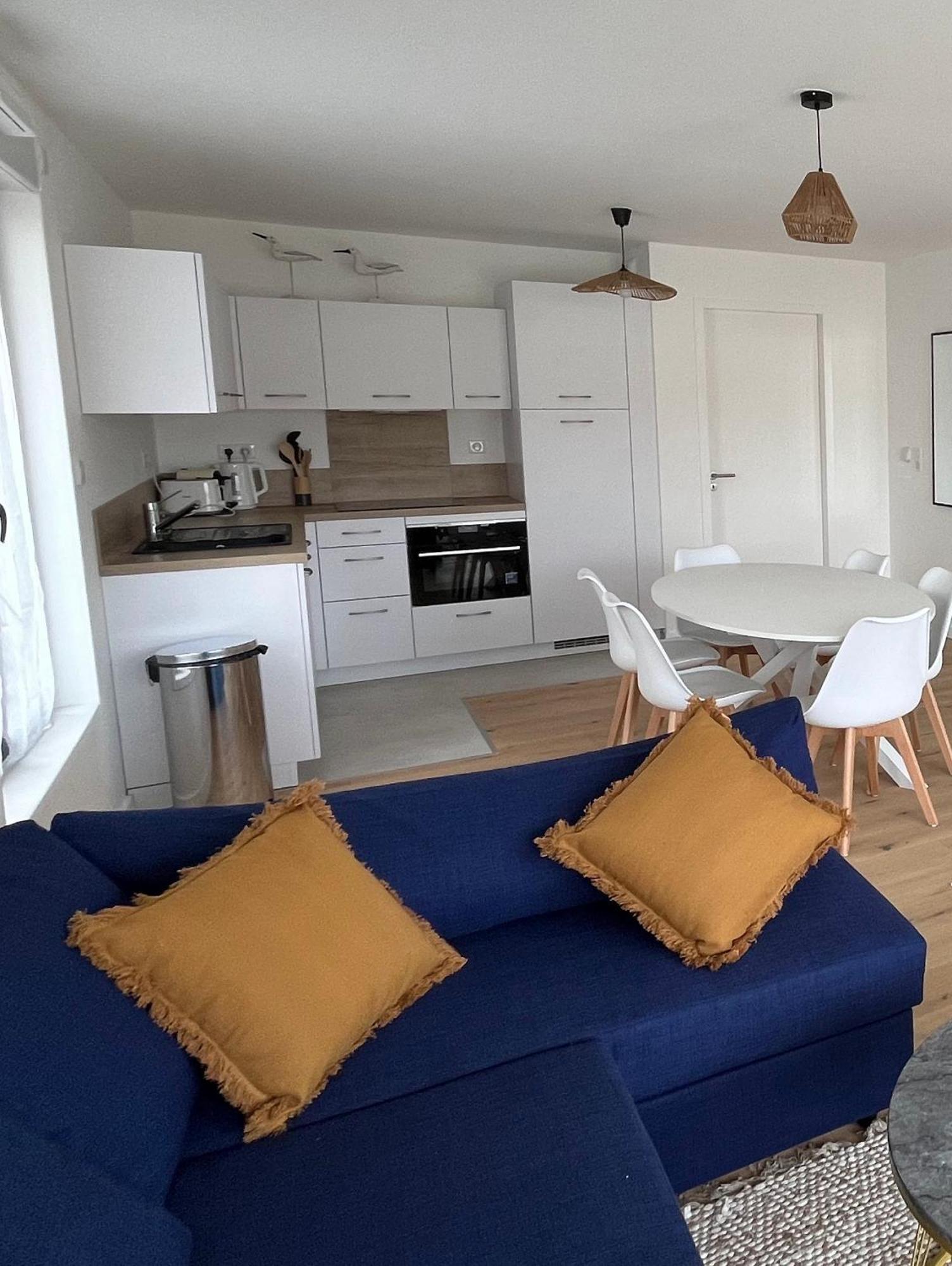 Evasion Plage - Appartement Lumineux Plein Centre Et 150M Plage Нефшатель-Ардело Екстер'єр фото